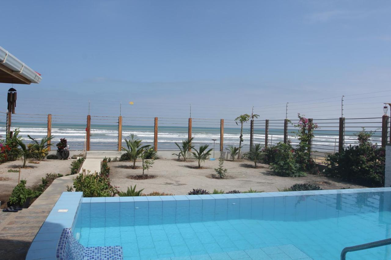 El Ocaso Oceanfront Apartment Canoa Exteriér fotografie
