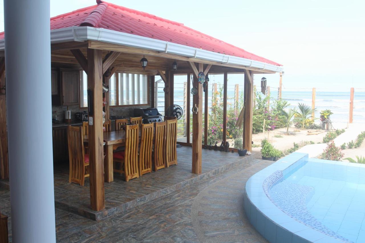 El Ocaso Oceanfront Apartment Canoa Exteriér fotografie