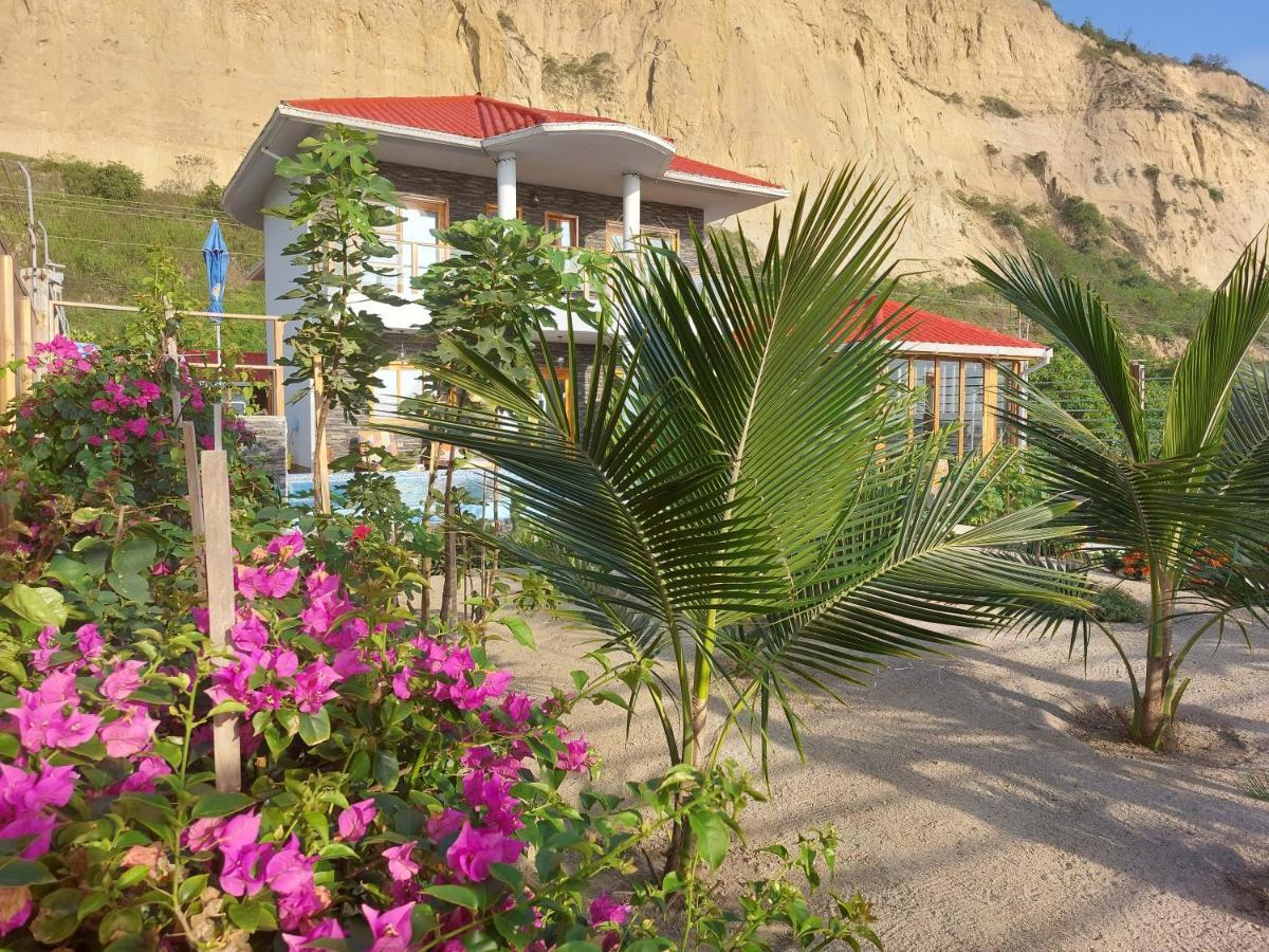 El Ocaso Oceanfront Apartment Canoa Exteriér fotografie